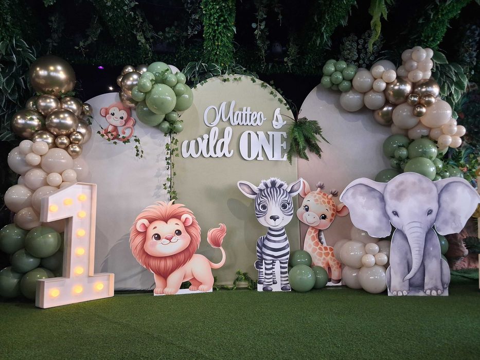 Arcada baloane Decor botez Photocorner aniversare Panou gender reveal