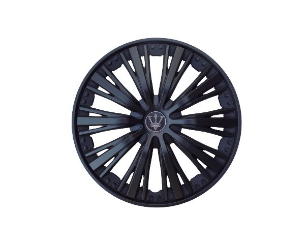 Set 4 capace roti model EVO negru mat 15" ERK