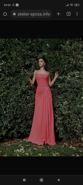 Бална рокля, шита в бутик la sposa