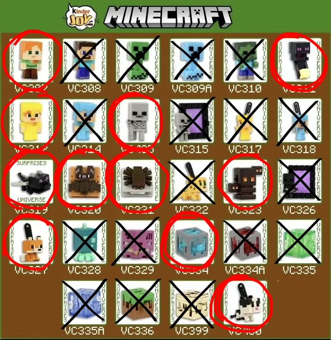 Обменяю фигурки Minecraft Joy 2026