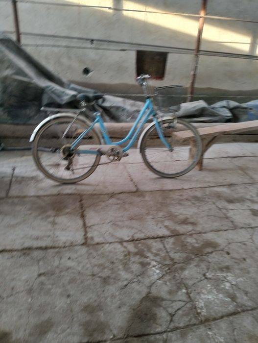 Велосипед с прицепом