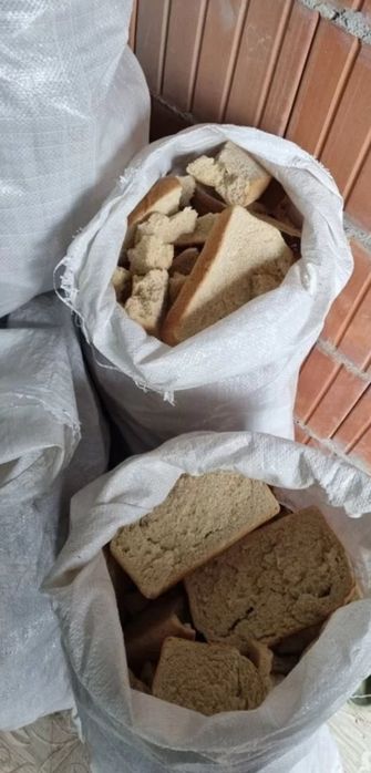 Продам хлеб в мешках