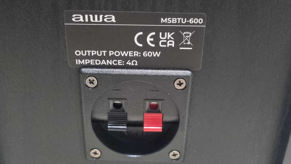 Set Boxe AIWA, 2 cai, 60 w, 4 ohm, Noi, Sigilate, Garantie 2 ani