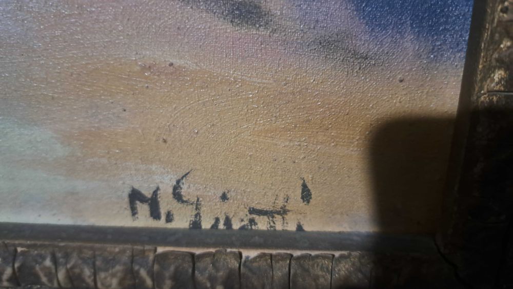 Tablou pictura pe pinza