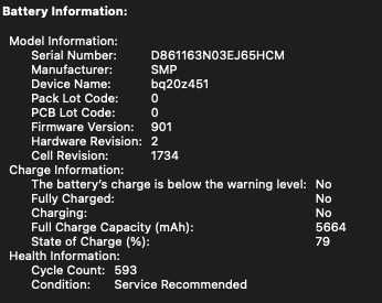 Macbook Pro 2018 15" 2.6Ghz i7 500GB