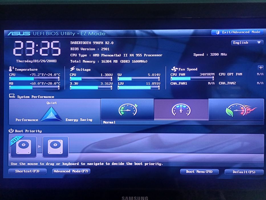 Placa de baza ASUS TUF SABERTOOTH 990FX R2.0