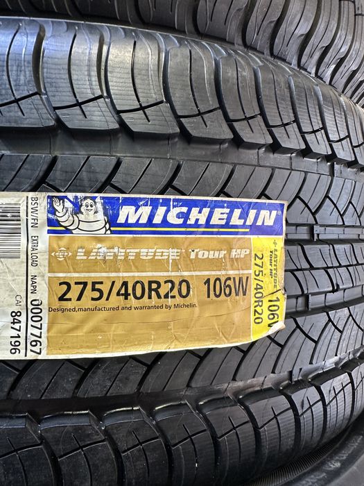 Michelin Latitude 275/40 R20 — 2 новые + 2 б/у, комплект