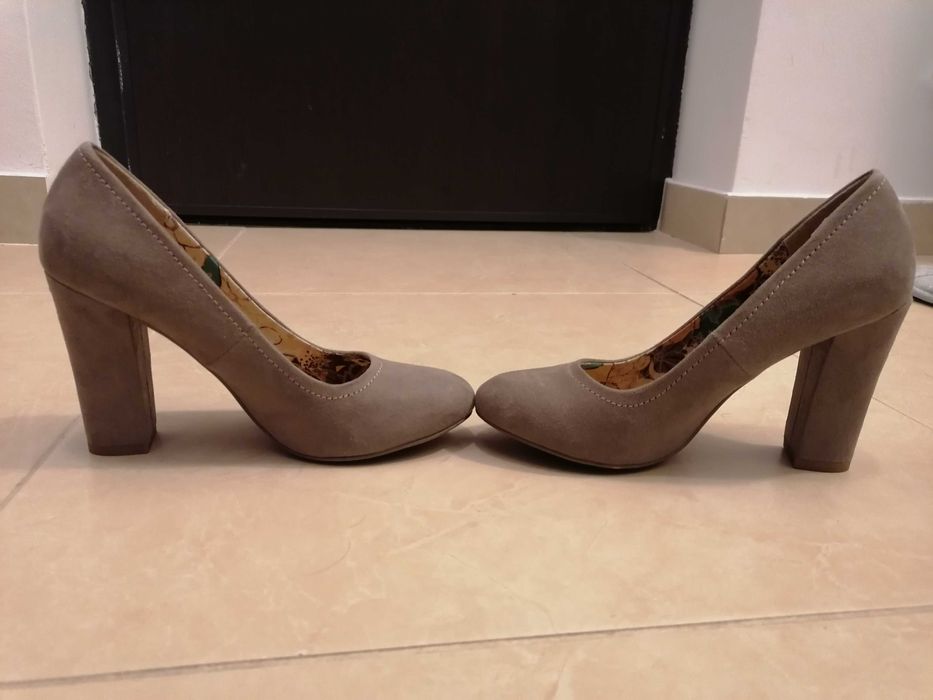 Pantofi piele întoarsă NOI