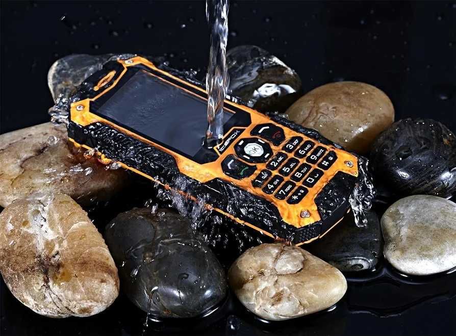 Нов удароустойчив водоустойчив телефон IceFox Dual SIM 21 дни батерия