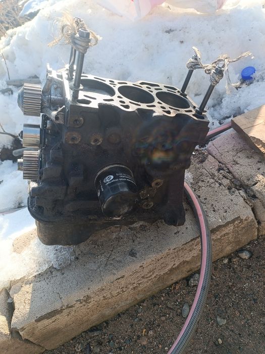 Блок двигателя ДЭО Матиз