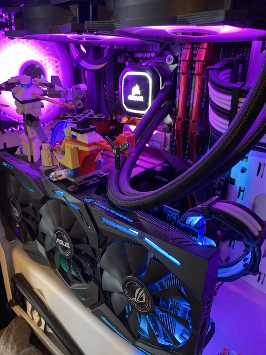 Gaming PC i9 9900k, SSD m.2, GPU Rog Strix, 48GB DDR4