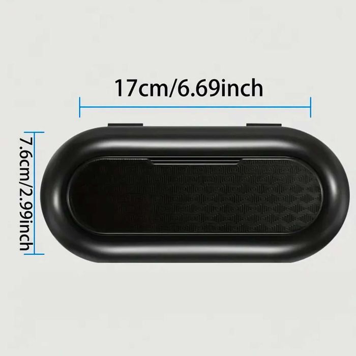 Практичен калъф (кутия) за очила за автомобил за монтаж на сенник