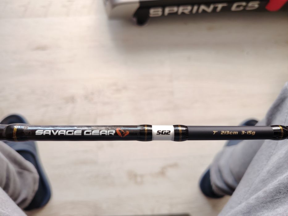 Спининг въдици Rapture и Savage Gear SG2 и макара Daiwa Exeler LT1000