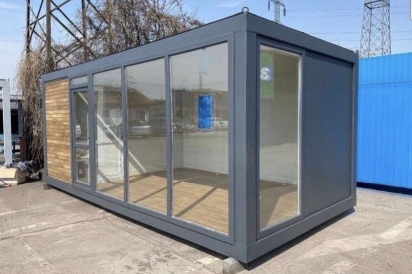 Container containere Vitrina magazin fast food showrrom