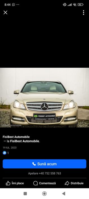 Vând Mercedes Benz C250