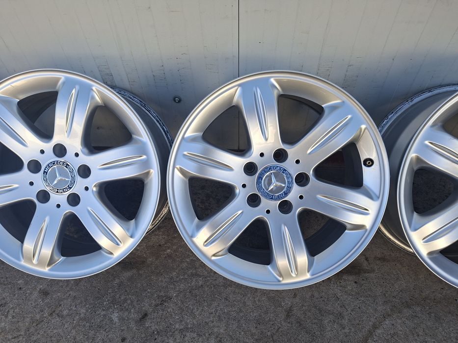 Set jante din aluminiu originale r16 / Mecedes Vw Skoda Seat / 5x112 / ET 33