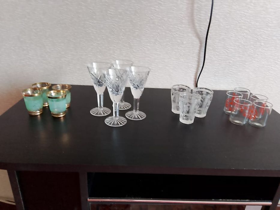 Продам стопки хрусталь за 3000