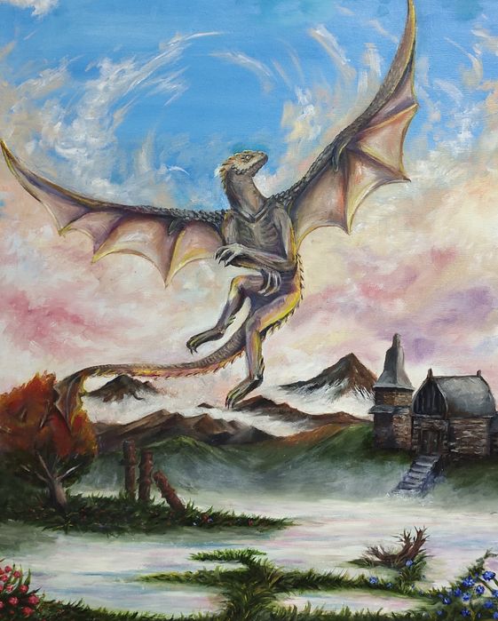 Картина "Дракон"