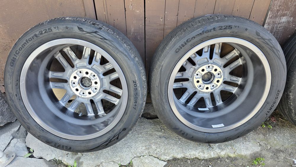 Нови!Оригинални 17" MINI CLUBMAN F54 5x112 7j IS47 Гуми 2025 205/50/17 Giti