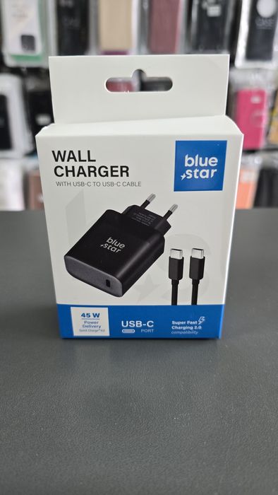 Зарядно 45 W за Самсунг S25 Ultra супер бързо зареждане  type c