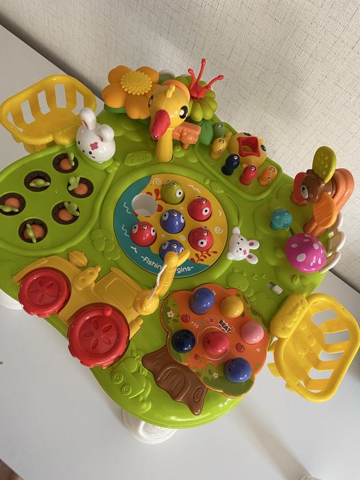 Занимателна музикална масичка - риболов, въдица, чукче,