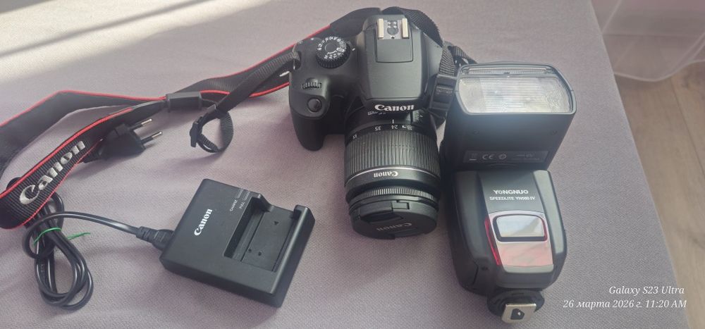 Фотоаппарат со вспышкой