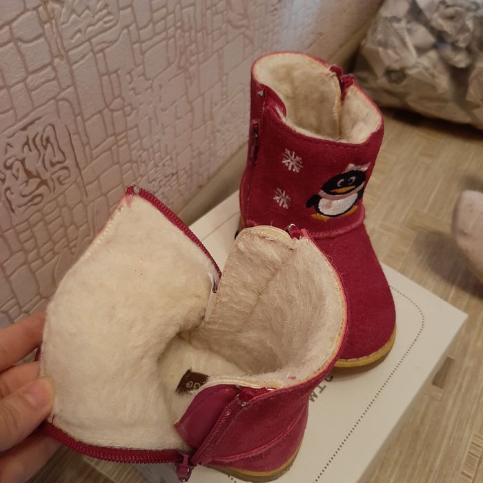 Сапоги зимние для девочки