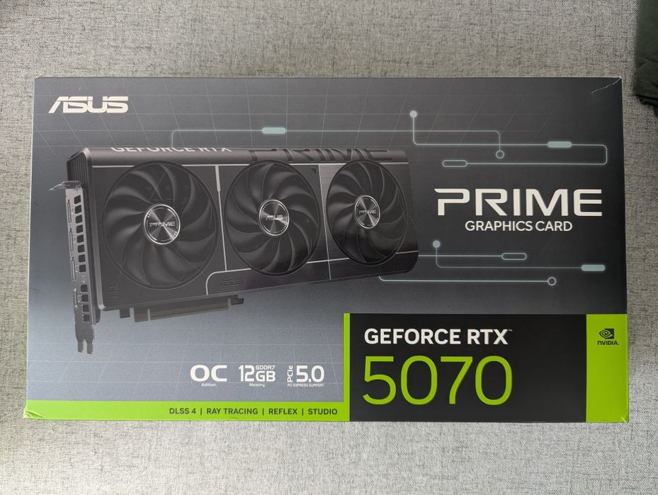 Placa video Asus Prime RTX 5070 oc 12GB DDR7