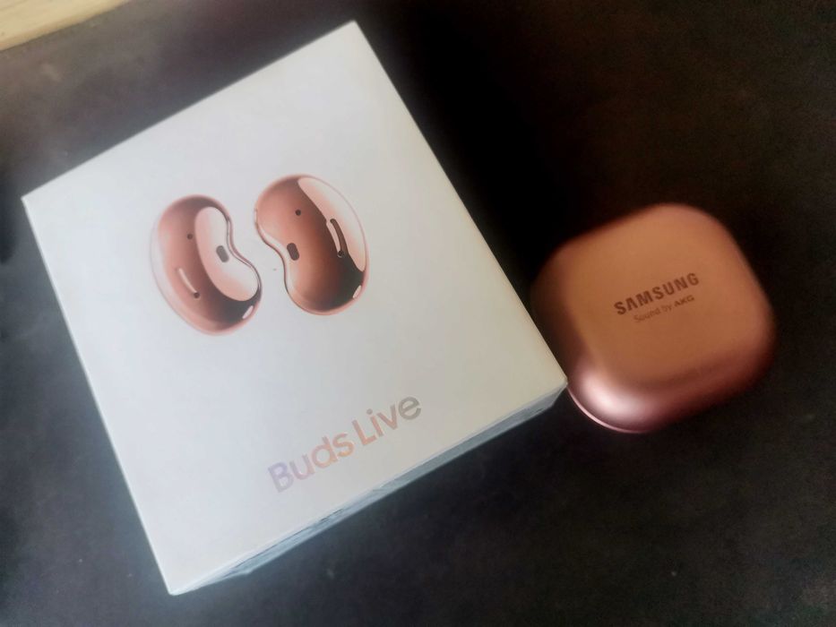 Безжични слушалки Samsung Galaxy Buds Live, Mystic Bronze