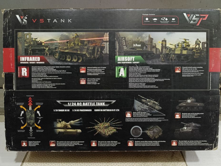Танк на радиоуправлении VSTANK