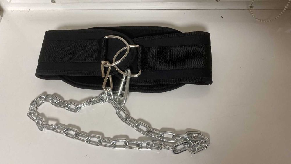 пояс с цепью для отягощений