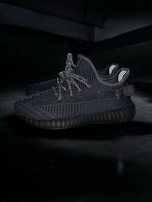 Adidas Yeezy Boost 350 V2 Black Static Non-Reflective MARIMI 36-44