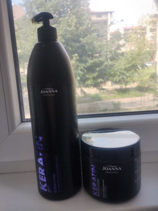 Комплект шампоан и маска с кератин Joanna Professional Keratin Rebuilding