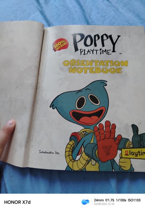 Popy play time orientation notebook