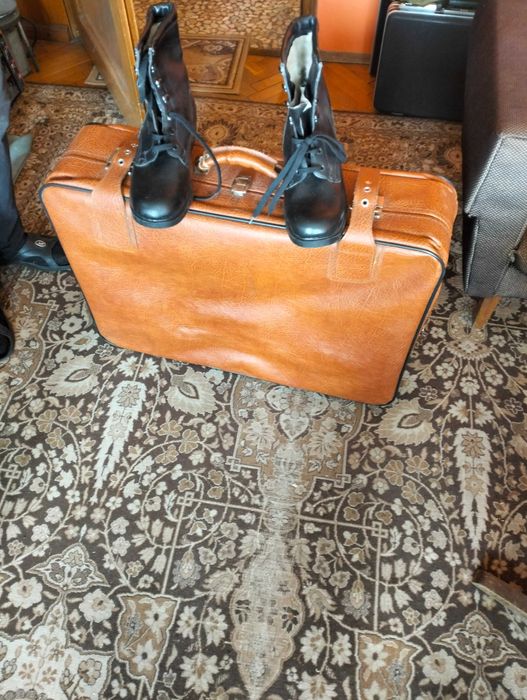 Ретро куфар 70 на 20 с кубинките подарък