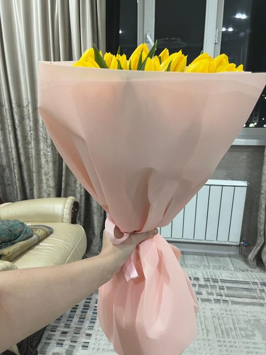 цветы тюльпаны 25 шт