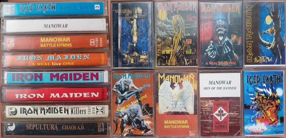 #3 - Аудио касети - неофициални издания, рок, хард, хеви. 10 лв.