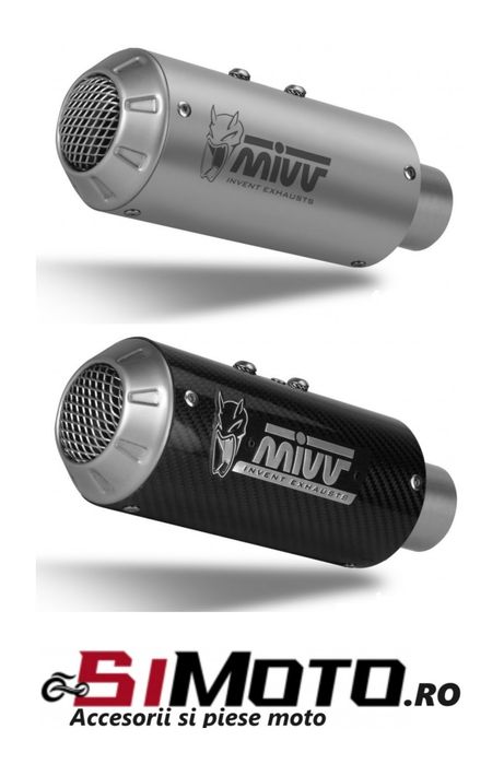 Evacuare sport Mivv MK3 carbon/oțel Slip-on moto toba