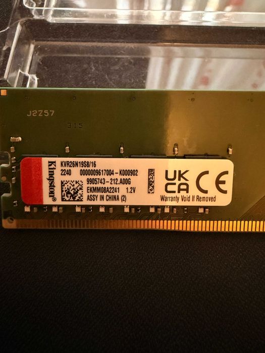 RAM Desktop - 16 GB Kingston DDR4-2666