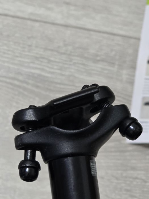 Tijă scaun bicicletă cu suspensie VELMIA 27,2–31,6 mm – Aluminiu