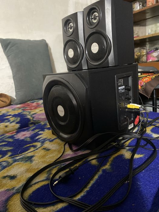 Продам колонки и саббуфер