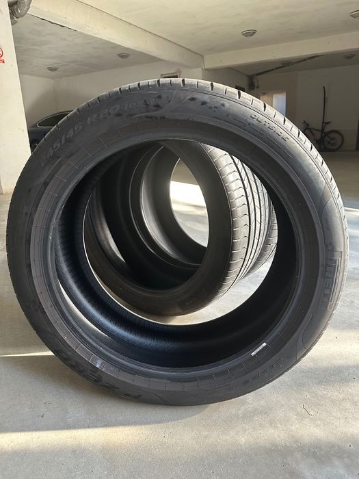 3 x Anvelope de vara Pirelli P Zero PZ4 275/40 si 245/45 R20 DOT 2023 Profil 6 mm