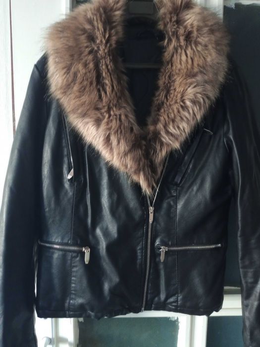 Кожено дамско яке