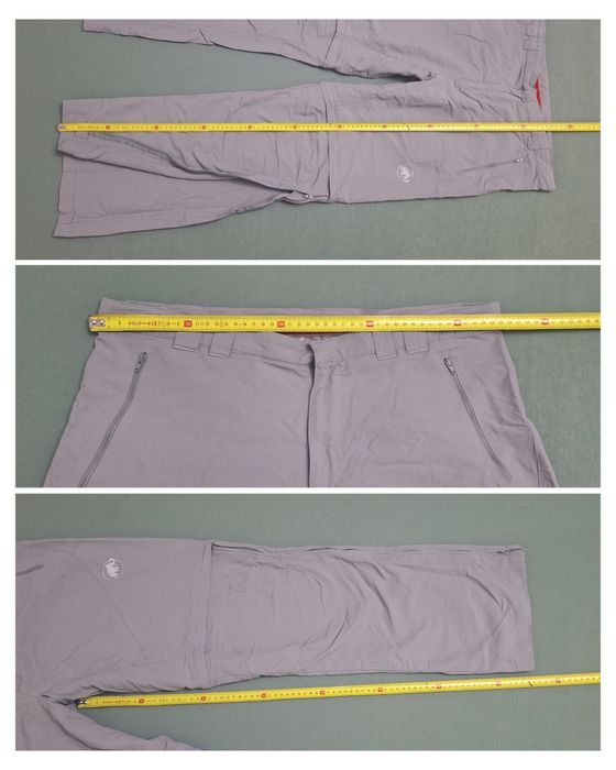Pantaloni tehnici 2 în 1 MAMMUT, munte, trekking, nr 52 sau L unisex