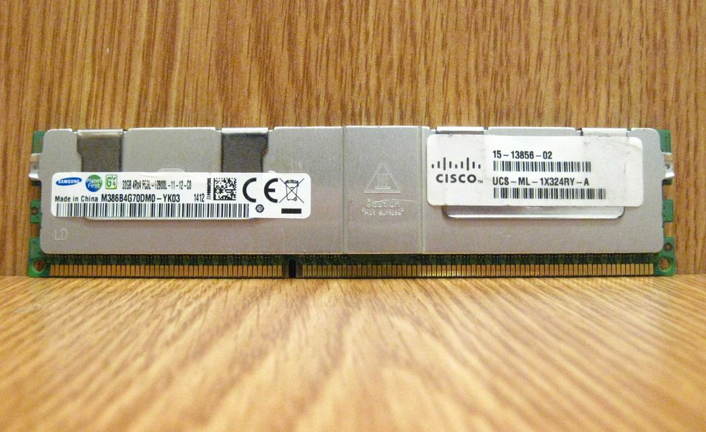 1 x 32GB DDR3 ECC 12800L Samsung memorie RAM server workstation