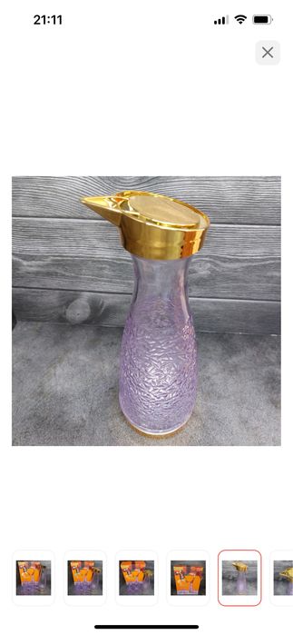 Набор:кувшин,стаканы