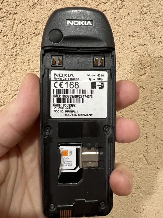 Nokia 6310i carcasa originala