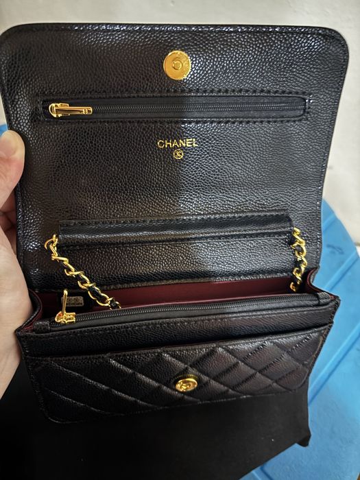 Chanel сумка клатч кожа натуральная
