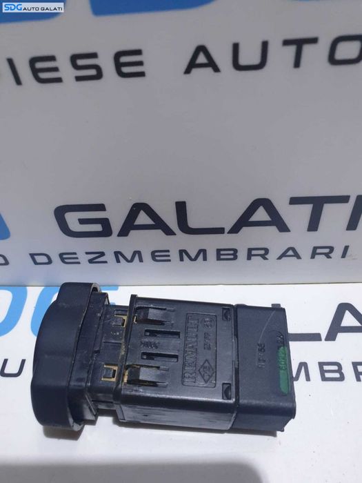 Comutator Buton Lumini Avarii Consola Centrala Bord Dacia Logan 2004 - 2012 Cod 602232A