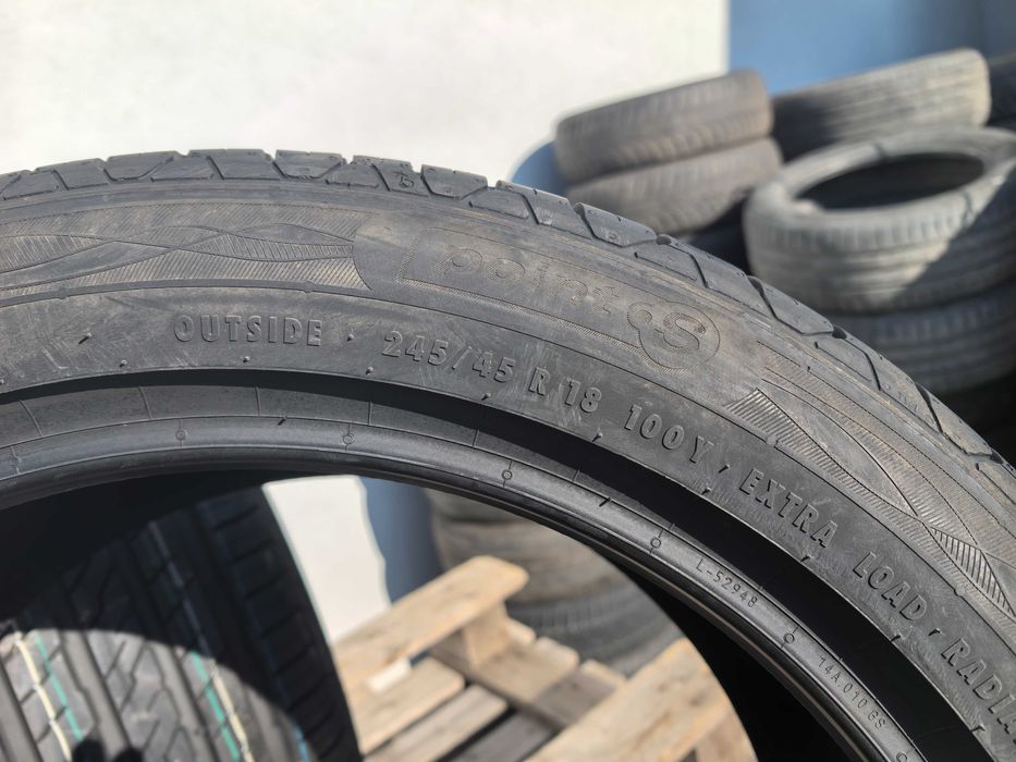 245/45/18 Поинт Ес ДОТ 2024 г - ЧИСТО НОВИ - Товарен индекс 100
